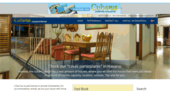 Desktop Screenshot of cubaplusvacationrental.com